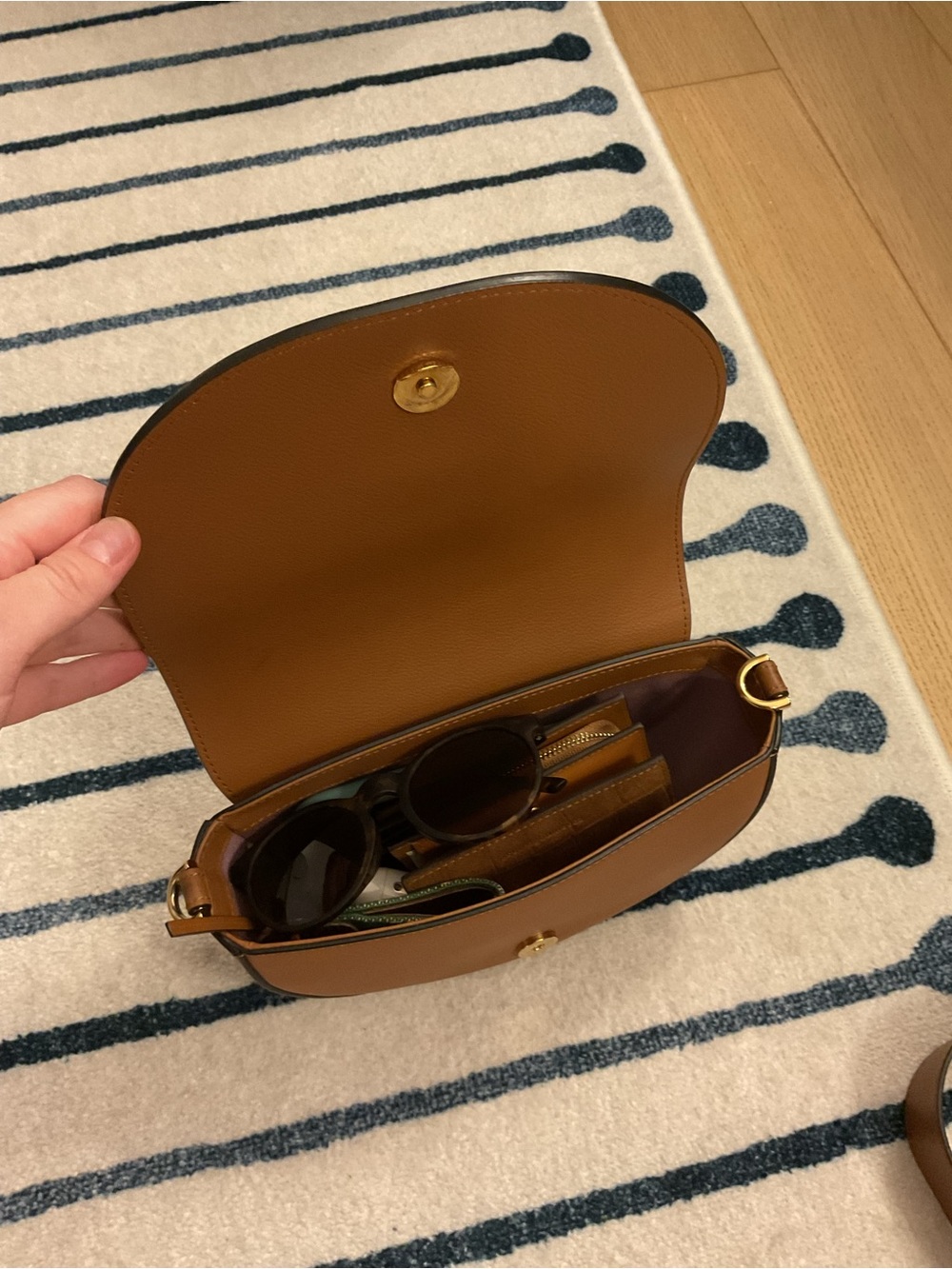 Versace Half Moon La Medusa Crossbody Bag - Picture 12 of 12